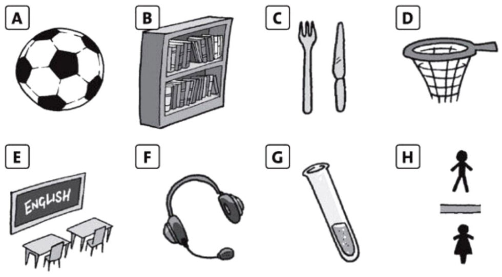 English Speaking Exercises for A2 Photo comparison and presentation