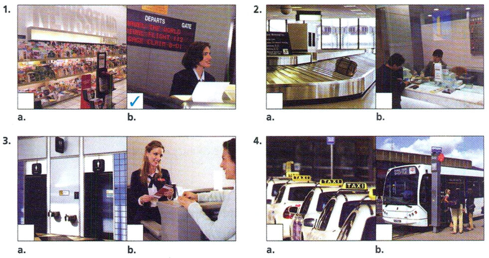 Practice Listening English Exercises for A2 - Airports - English ...